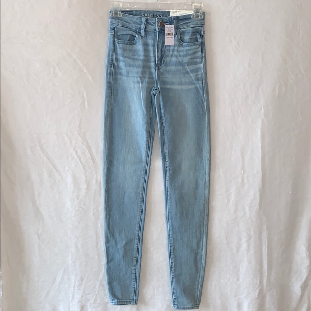 NWT✨AEO✨Hi-Rise Ne(X)t Level Stretch Jegging 00 L